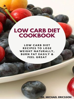 cover image of Low Carb Diet Cookbook